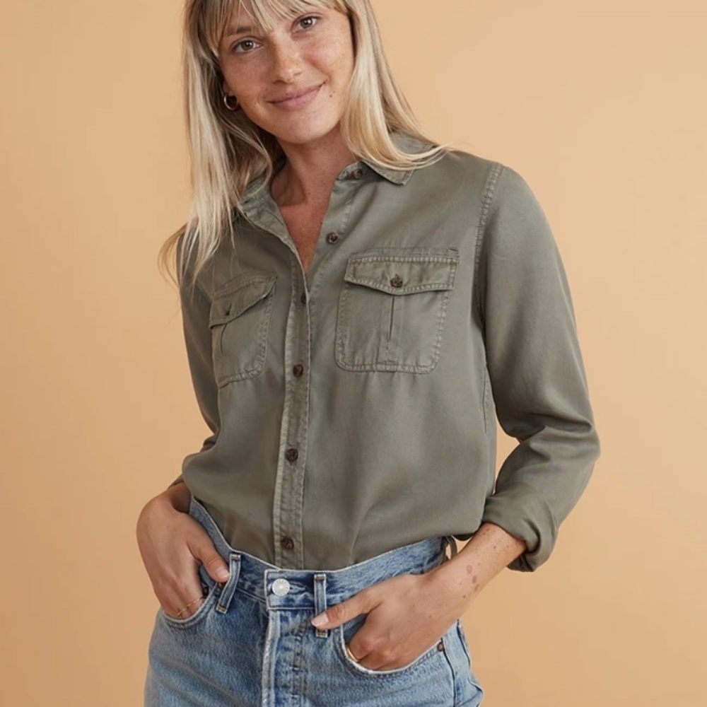 Cheyenne Relaxed Utility Shirt - Marine Layer